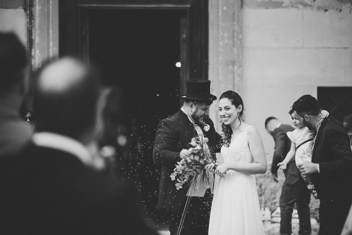 reportage matrimoniale lancio del riso