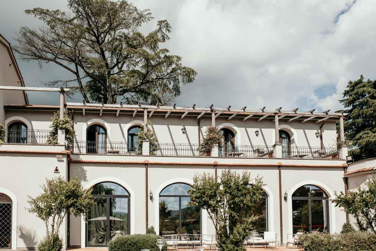 Borgo di Sutri – vista panoramica della sala esterna – Foto di Fabrizio Musolino