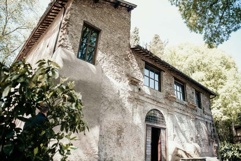 Complesso Vignola Mattei vista dall’esterno Complesso Vignola Mattei