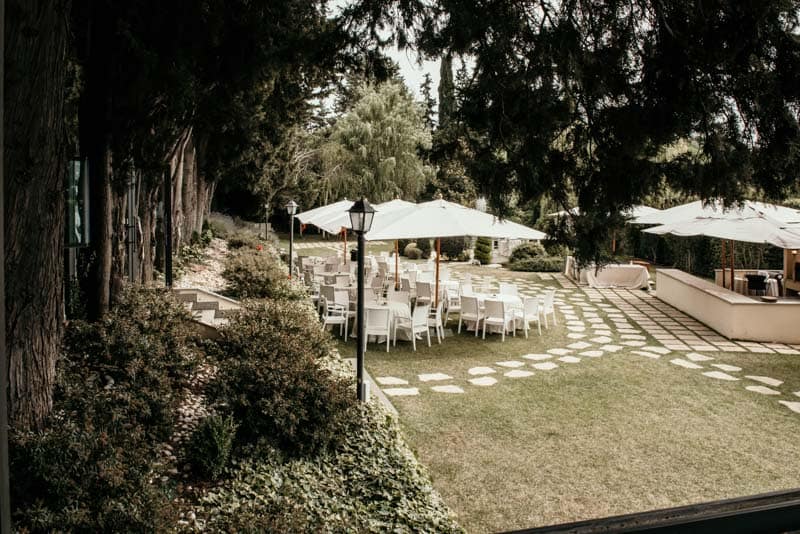 Casale Baldetti giardino esterno Casale Baldetti